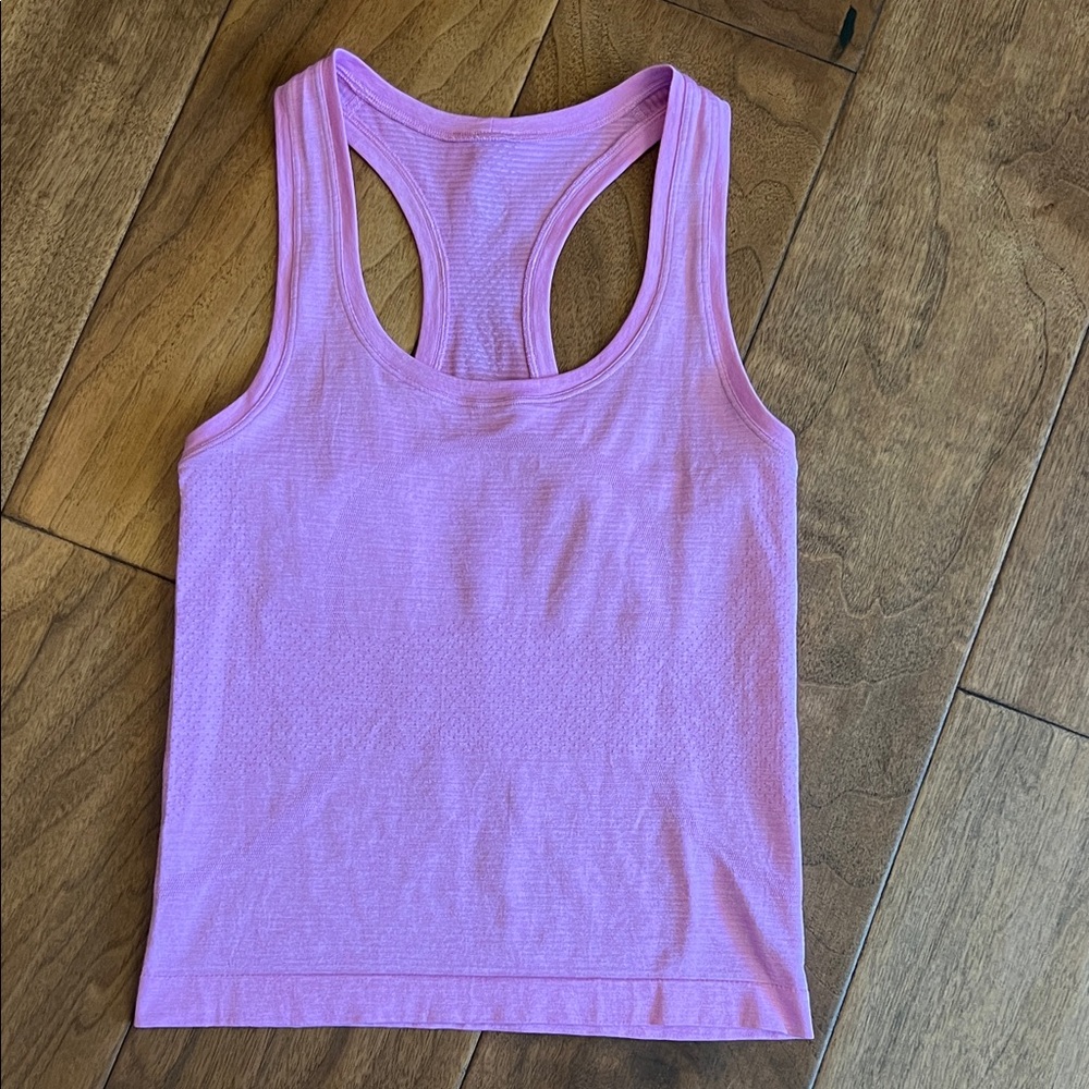 lululemon athletica purplish pink tank NEVER WORN